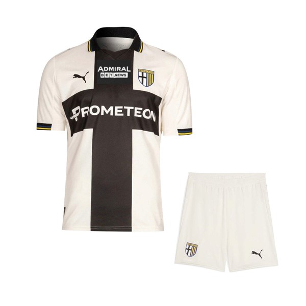 Maillot Parma Calcio Domicile Enfant 2025-26